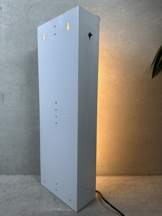 Image 1 of Vintage reading test (ophthalmologist's office) - wall lamp