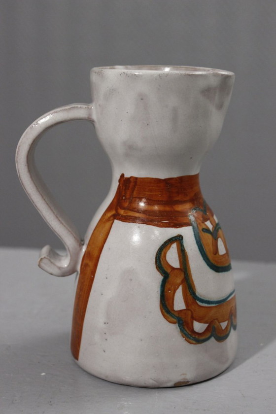 Image 1 of Le Grand Chêne Workshop in Vallauris - Naumowitch Gourju Innocenti Pitcher, 1950s