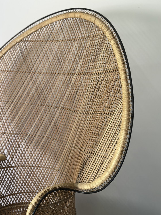 Image 1 of Rotan pauwstoel