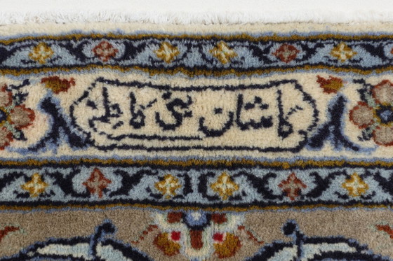 Image 1 of Tappeto persiano Kashan firmato 4,05 x 2,88 Tappeto orientale pregiato n. 24642