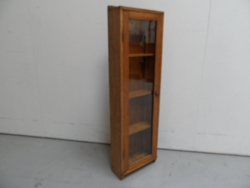 Oak Display Cabinet