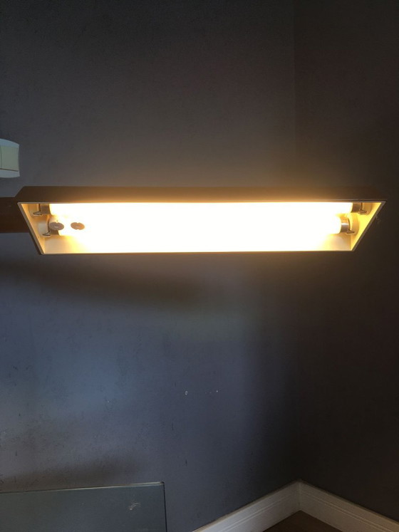 Lampada da tavolo Fagerhults Lucifer di Tom Ahlström e Hans Ehrich, Lampade da tavolo, Metallo, Marrone, 1970 (foto 7 di 8)