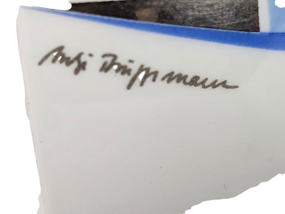 Image 1 of Rosenthal - Studio Line - Memphis style - Antje Bruggemann - Kunstlertasse Nr. 24 - Germany -.