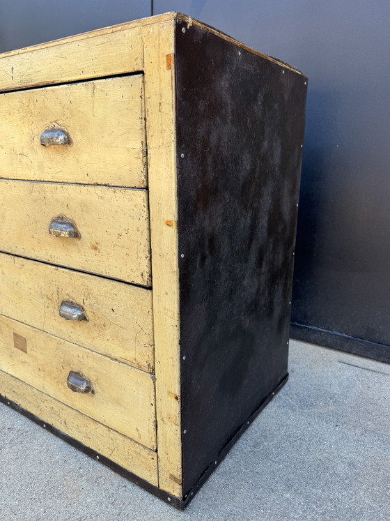 Muebles de taller de hierro y madera de la década de 1940. – Cómodas, Iron, Wood (photo 14 of 15)