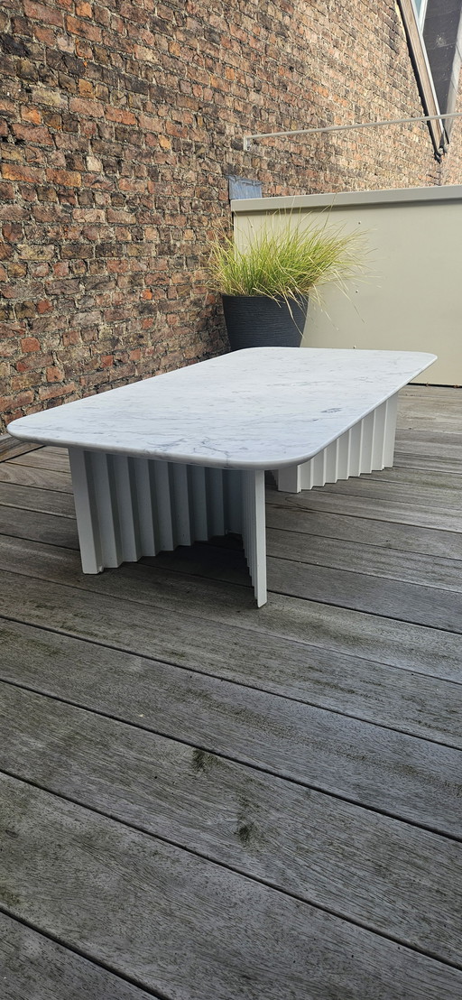 Tavolino rettangolare in marmo - Per interni o esterni