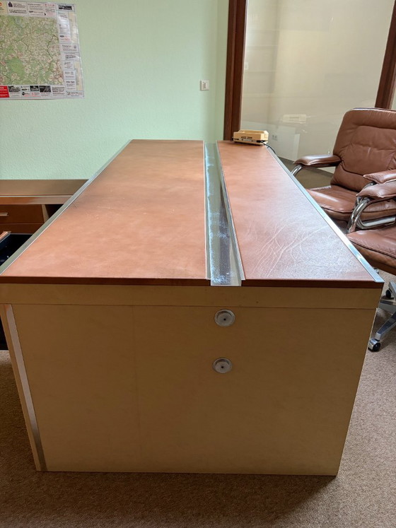 Italiaans vintage directiebureau in mid-century modern stijl, gemaakt door Guido Faleschini en vervaardigd (photo 3 of 23)
