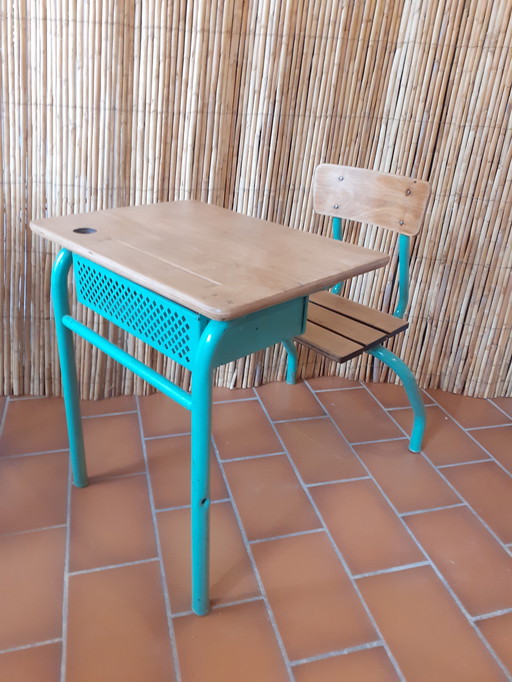 Vintage school desk
