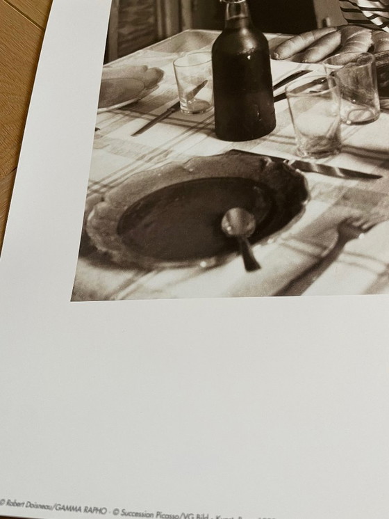 Image 1 of Robert Doisneau (1912-1944), Les Pains de Picasso, Vallauris 1952, Copyright Robert Doisneau/ Gamma Rapho, Uitgeverij Picasso/VG