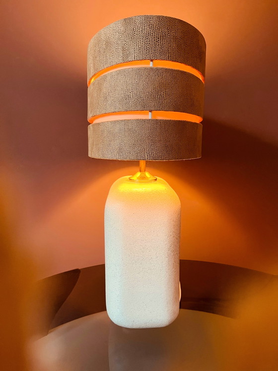 Image 1 of Unique Bohemian/Japanese table lamp