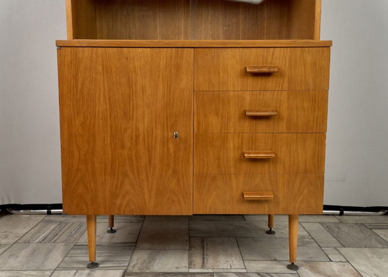 Vintage vitrinekast, UP Závody, jaren 60, Tsjechoslowakije – Vitrinekasten, Wood (photo 10 of 22)