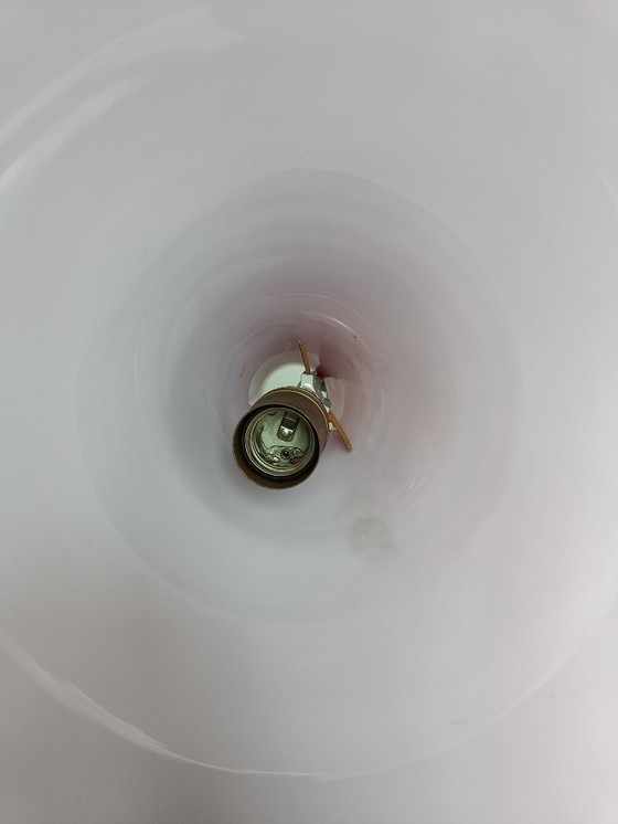 Image 1 of Lampada a sospensione rossa Tokyo del 1960 Wilhelm Braun-Feldweg per Peill & Putzler