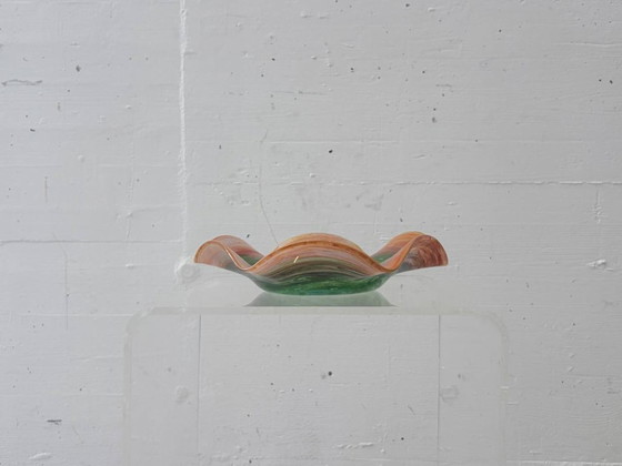 Image 1 of Murano-style glass bowl, 1970s