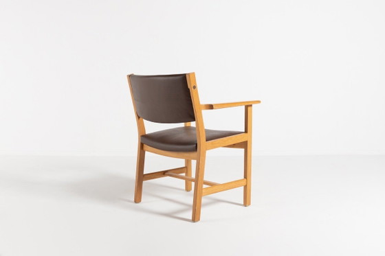 Image 1 of Fauteuil des années 1970 conçu par Hans Wegner pour Getama