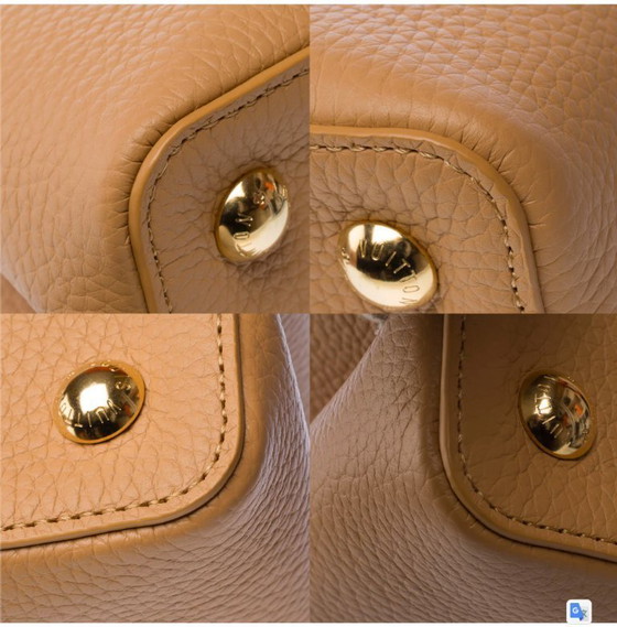 Image 1 of Borsa LOUIS VUITTON Capucines in cuoio marrone - 103321