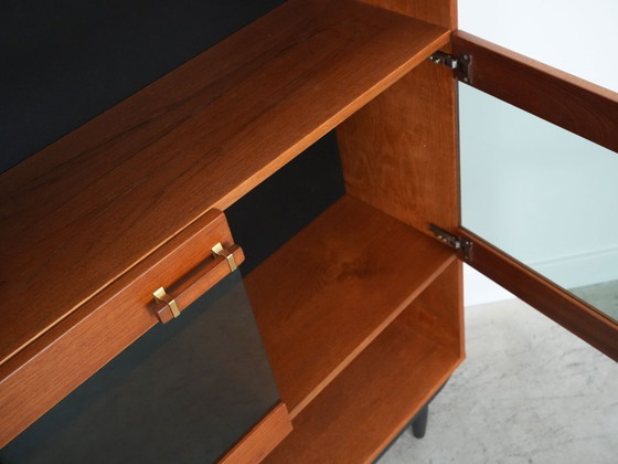 Image 1 of Vitrine aus Teakholz, dänisches Design, 1970er Jahre, Produktion: Dänemark