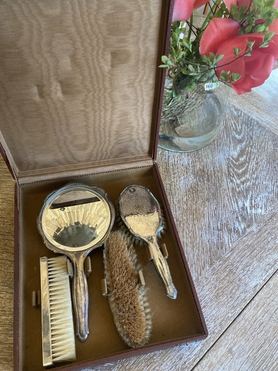 Image 1 of Wilhelm Wolff Pforzheim, Ensemble de Coiffure Art Nouveau