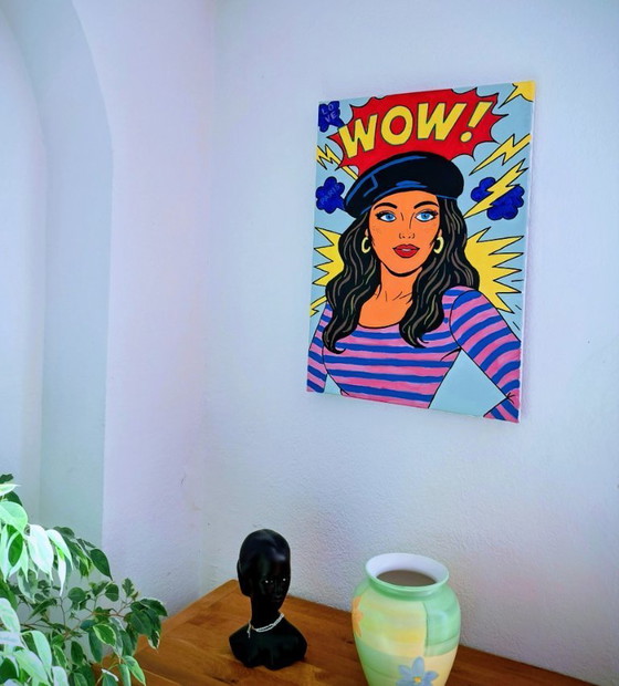 Aurora Konigsberg - High Literature - Artist's Painting – Paintings & Drawings, Canvas (photo 9 of 13)