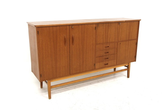 Armadio Scandinavo in Teak, Svezia, 1960, Credenze, Scandinavian (foto 2 di 10)