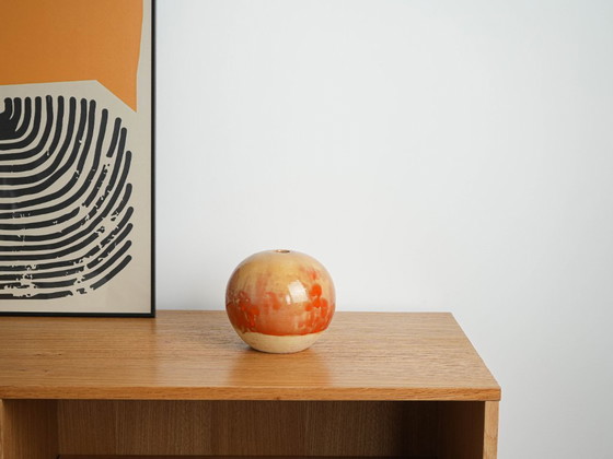 Image 1 of Spherical ceramic vase, Danish design, 1960s, made in Denmark