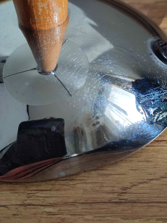 Image 1 of Iconische Vintage Ikea Kvintol Lebber tafellamp mushroom '80 Eighties