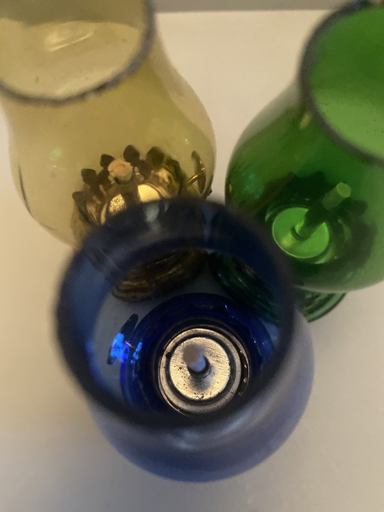 Image 1 of Set of 3 mini oil lamps