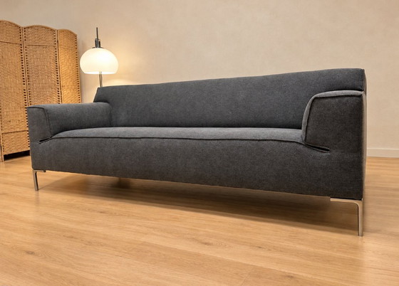 NEW Design on Stock Bloq 2.5-Seater Sofa + WARRANTY, 2 seaters, Other, Metal, Grey, Modern (photo 4 of 12)