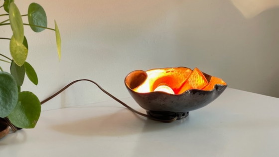 Vintage Vallauris Seashell Lamp – Vallauris France, Table lamps, Ceramic (photo 29 of 37)
