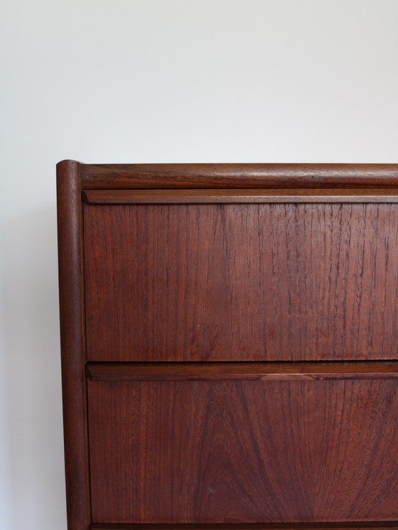 Vintage Deense ladekast in teak – Ladekasten, Wood (photo 7 of 8)