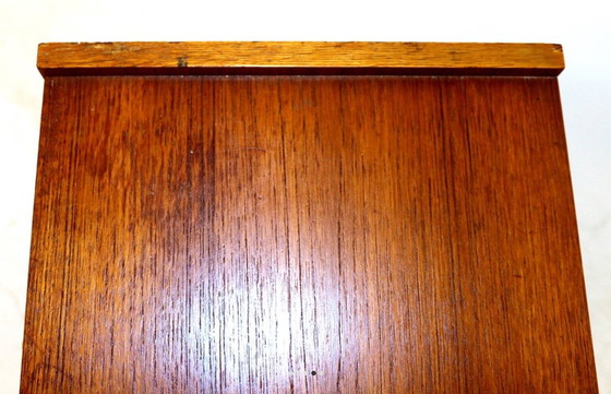 Image 1 of Mesita de noche escandinava de teca y roble, Suecia, 1960