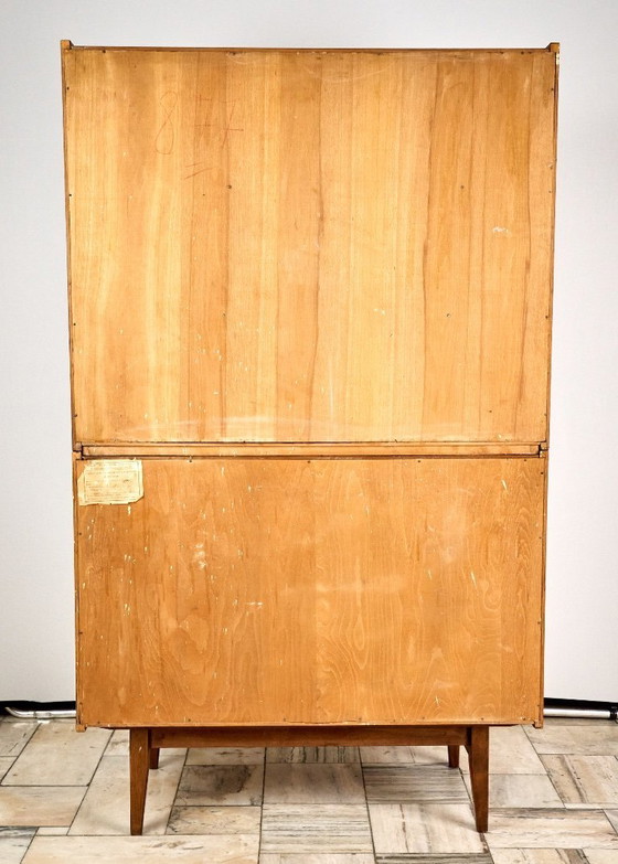 Image 1 of Vintage Bilea Arges boekenkast, jaren 70, Roemenië