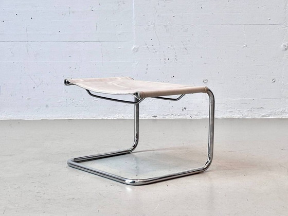 Fauteuil Cantilever Vintage Heinrich Pfalzberger avec Ottoman, Suisse – Leather (photo 15 of 16)
