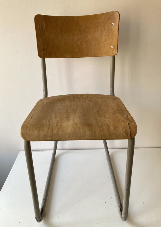 Chaise Gispen – Chaises de salle à manger, Wood, Metal (photo 2 of 5)