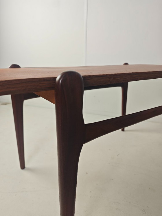 Mid century modern vintage salontafel in teak – Wood (photo 6 of 10)