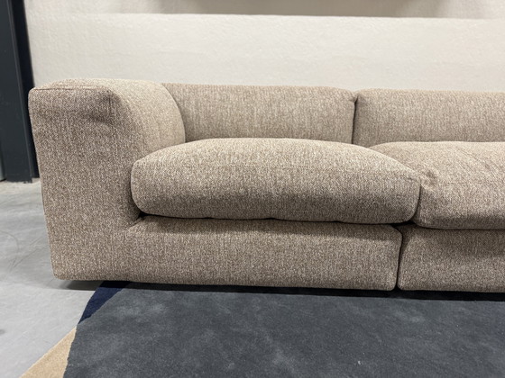 Image 1 of Gelderland 2505 Endless Corner Sofa De Ploeg Moss fabric