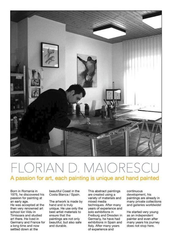 Image 1 of Florian MAIORESCU - La Playa XL - Lienzo del artista