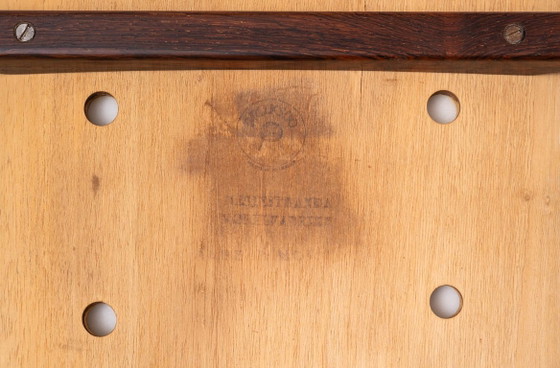 Image 1 of Torbjørn Afdal Darby eethoek met zes stoelen en uitschuifbare tafel, Noorwegen, jaren 60