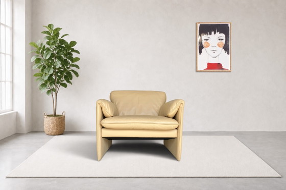 Image 1 of Leolux fauteuil leer - design klassieker Axel Enthoven