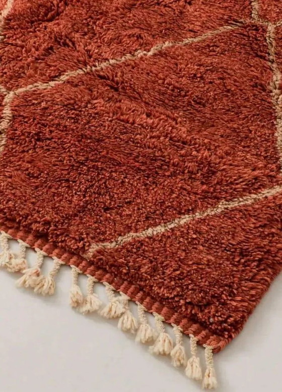 Handgemaakt Marokkaans vloerkleed 200cm x 300cm – Vloerkleden en tapijten, Wool, Modern (photo 2 of 8)