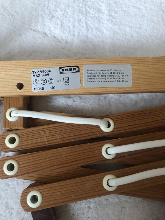 Image 1 of Lampada da parete vintage a forbice Ikea