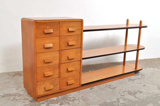 Image 1 of Armoire à baguettes/séparateur de pièce vintage, années 1950