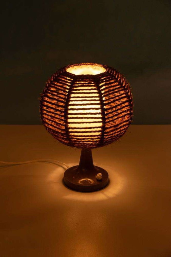 Image 1 of Lampada da tavolo vintage Japandi anni '70