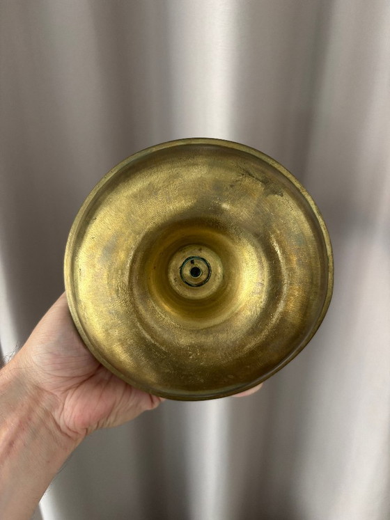 Vintage verstelbare messing kandelaar – Artisan, Kandelaars en kaarsen, Metal (photo 11 of 13)
