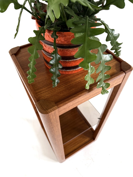 Image 1 of Vintage teak plant stand, Uldum Møbelfabrik ‘60