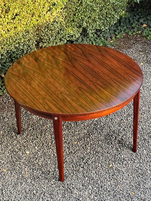 Vintage Scandinavische palissander tafel jaren 60/70