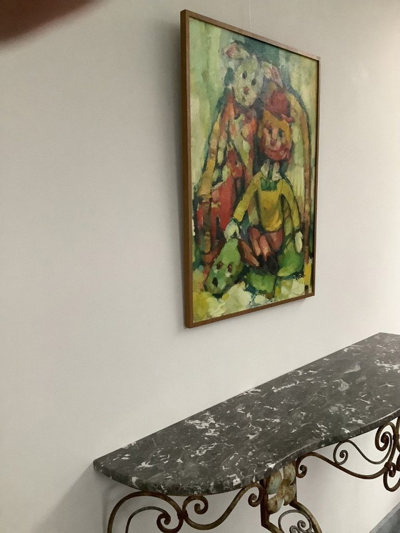 Image 1 of Dipinto su tavola di Bert Otten