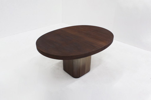 Vintage oval extendable dining table Alma Möbel