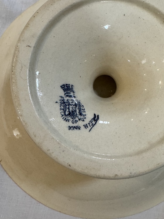 Image 1 of Compotier hirondelle vintage Gien