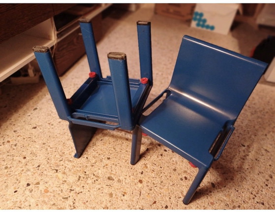 Kartell Kinderstühle blau – Esszimmerstühle, Polyester, Kunststoff (photo 4 of 5)