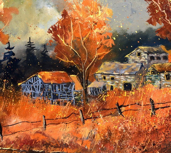 Image 1 of A village in autumn