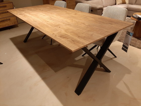 Rianta - 220x100cm – INHOUSE, Tavoli da pranzo, Wood, Metal (photo 2 of 6)